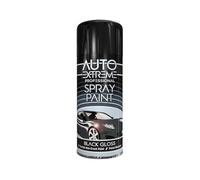 DIOXSTAR Black Gloss Spray Paint, Gloss Finish, Fast Drying, Non-Cracking, DIY Spray Paint for Metal, Wood, Glass, Easy to Use, Long-Lasting, 400ml (1 PCS)
