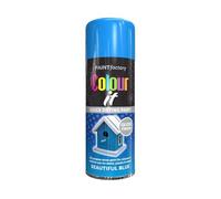 DIOXSTAR Blue Spray Paint, Gloss Finish, Quick Drying Paint, All Purpose Spray Paint for Metal, Wood, Plastic, Interior & Exterior Use, 250ml (1 PCS)