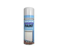 DIOXSTAR Brilliant White Radiator Spray Paint, Heat Resistant, Non-Yellowing Smooth Finish, Quick Drying, Non Cracking, easy to use, Durable And Long-Lasting, 400ml (Pack of 1)