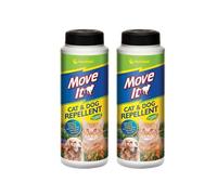 DIOXSTAR Cat & Dog Move-It Repellent Powder, Pleasant Smell, Compact And Portable, Easy To Use, Portable And Lightweight, Indoor And Outdoor Pest Control (Pack of 2)