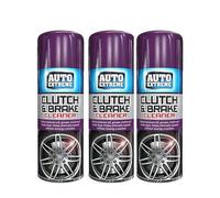 DIOXSTAR Clutch & Break Cleaner, Grease Removing Spray, Safely Removes Oil, Grease, Clutch & Dust, Easy and Quick Spraying Operation, Easy Application, 400ml (3)