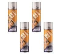 DIOXSTAR Copper Grease Spray, High Temperature Lubricant and Anti-Seize Spray, Prevent Disc Brake Squealing, Reduce Metal Friction & Abrasion, 250ml (4 PCS)