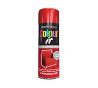 DIOXSTAR Crimson Red Gloss Spray Paint, Quick Drying, All Purpose Spray, Suitable for Metal, Plastic & Wood Surfaces, Interior & Exterior Use, 250ml (1 PCS)