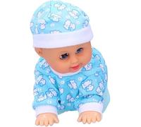 DIOXSTAR Electric Crawling Baby Doll, Battery Powered, Educational Toy, Portable, Baby Doll That Laughs, Talks, Sings, Toy For Kids Birthday Gift,