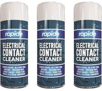 DIOXSTAR Electrical Contact Cleaner, Removes Grease, Oil and Dirt from Ignitions, Circuit Boards, Spark Plugs and All Electrical Components, Easy to Spray, 200ML (3)