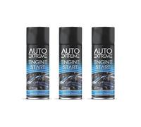 DIOXSTAR Engine Start Spray, For Car, Van, Truck, Petrol & Diesel, Easily Starts All Engines, Prevents Battery Fatigue, Transparent, Aerosol Spray, 250ml (3 PCS)