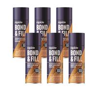 DIOXSTAR Expanding Foam Filler Spray, Strong, Long-Lasting Seal, Ideal For Both Indoor And Outdoor Use, Easy To Use, Versatile Uses, Prevent Drafts And Air Leaks, 500ML, (6 PCS)
