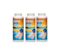 DIOXSTAR Foot Powder Talc, Foot Odour Eliminator, Fresh And Pleasant, And Eliminator, Soothes Refreshes, Instant Relief To Tired And Uncomfortable Feet, Stinky Feet Freshener Talc (Pack of 3)