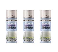 DIOXSTAR Glass Frosting Spray Paint, Translucent Frosted Glass Effect, Versatile Application, Decorating, Securities & Privacy in the Home or Offices, 400ml (3 PCS)