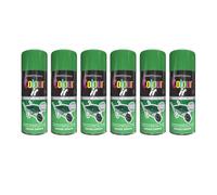 DIOXSTAR Green Grass Gloss Spray, Quick Drying Paint, All Purpose Spray Paint, Suitable for Metal, Plastic & Wood Surfaces, Interior & Exterior Use, 250ml (6 PCS)