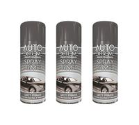 DIOXSTAR Grey Primer Spray Paint, Matt Finish, Quick Drying, Non-Crack Paint, Suitable for Metal, Glass, Wood, Indoor and Outdoor Use, Easy to Use, 400ml (3 PCS)