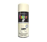 DIOXSTAR Ivory Silk Spray Paint, Gloss Finish, Quick Drying Paint, All Purpose Spray Paint for Metal, Wood, Plastic, Interior & Exterior Use, Easy to Use, 400ml (1 PCS)