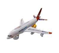 DIOXSTAR Kids Airbus Flash Electronic Airline, A380 Toy with Lights and Sound, Children Gift, Durable Construction, Compact Size and Effortless Play, Vibrant Flashing Lights,