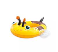 DIOXSTAR Kids B-Bee Split Ring, Beautiful Pool Floats, Swimming Ring, Inflatable Pool, Round, Yellow, Ideal for Beach, Summer, Holidays, Lightweight, Vibrant Design