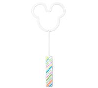 DIOXSTAR Light Up Neon Wand - Mickey Shaped, Battery Operated, Easy To Use, Dazzling LED Light, Promote Motor Skills, Perfect For Disney Fans, Parties, Unique Decoration (1PCS)