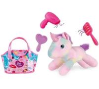 DIOXSTAR Magical Plush Pet Adventure Set For Kids, Soft, Huggable Unicorn Soft Toy, Vibrant Colour, Eye Catching Theme, Pretend Play Toy, Encourages Storytelling & Pet Care