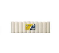 DIOXSTAR Mini Paint Rollers Set Foam, Easy To Use, Lightweight And Portable, Smooth Finish With Emulsion, Gloss, Satin, Varnish, Woodstain On Interior Walls, Ceilings, Wood (Pack of 10)
