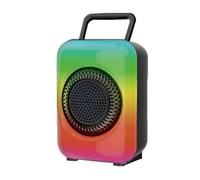 DIOXSTAR Mini Portable Wireless Speaker with Flame Lighting Effect, Portable Speaker, Indoor and Outdoor Entertainment, Powerful 3-Inch Speaker, Clear Big Sound, Black