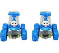 DIOXSTAR Mini Thomas Gear Train, 360° Spins And Turns, Smooth Gliding Motion, Ideal Toy For Fostering Imaginative Play, Enhance Hand-Eye Coordination, Blue (2PCS)