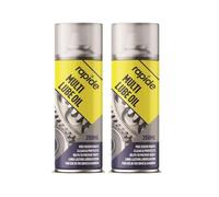 DIOXSTAR Multi Lube Oil Spray, Free Seized Parts, Prevent Rust, Cleans & Protects, Long-Lasting Lubrication, High Performance Aerosol Spray, Easy to Use, 250ml (2 PCS)