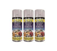 DIOXSTAR Petrol Resistant Lacquer Spray Paint, Clear Finish, Super Smooth Protection from Oil and Petrol, Versatile Application, Long-Lasting Protection, (3 PCS)