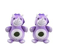 DIOXSTAR Plush Dinosaur Belly Poppers, Excellent Stress Relief And Sensory Play, Soft To Touch And Durable, Long-Lasting Use, Easy To Carry, Random Colours, (2PCS)