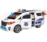 DIOXSTAR Police Car For Kids, 360-Degree Rotation Mode, Colourful Flashing LED Lights, Automatic Door-Opening Feature, Both Daytime And Nighttime Play