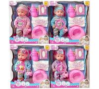 DIOXSTAR Potty Training Doll For New Born Babies, Colourful Accessories, Eye Catching Design, Vibrant Colour, Compact And Portable, Educational And Learning Toy Set