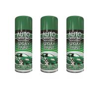 DIOXSTAR Racing Green Spray Paint, Quick Drying, Non-Cracking, Suitable for Most Surfaces Including Wood, Metal and Glass, Interior & Exterior Use, 400ml (3 PCS)