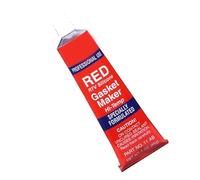 DIOXSTAR Red RTV Silicone Instant Gasket Maker Adhesive Sealant 85g Tube, Multi-Material Adhesive and Sealant, Ideal for Gaskets, Sealing, Repairs, And Bonding, (1 Pcs)