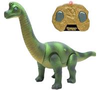 DIOXSTAR Remote Control Walking Dinosaur Toy, Lights Up Eyes And Sound, Durable Construction, Swinging Head, Vibrant Colour, Portable And Lightweight