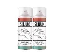 DIOXSTAR Shoe Cleaner Spray, Shoe & Boot Care, Cleans & Protects Leather, Suede, Nubuck, Fabric & Microfibre, Traps Dirt, Quick and Effective Spray, 250ml (2 PCS)