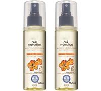 DIOXSTAR Silk Hydration Dry Oil Mist Spray SPF15, Quick And Effortless Application, Fast-Absorbing Formula, Reducing The Risk Of Sunburn And Long-Term Damage, Easy-To-Use Spray Mechanism, (2PCS)