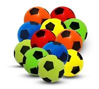 DIOXSTAR Soft Foam Sponge Ball, Lightweight & Soft Design, Durable & Long-Lasting, Promotes Hand-Eye Coordination, Versatile Indoor & Outdoor Play, Relief, Assorted Colours (12 Pcs)