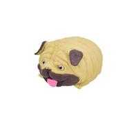 DIOXSTAR Squeezey Pug Dog Toy, Bright Colours, Soft And Flexible, Charming And Realistic Theme, Stress-Relieving Fun, Ideal For Travel, Car Rides, Classroom Breaks, Outdoor Play (1PCS)