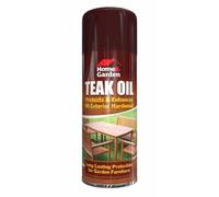 DIOXSTAR Teak Oil Spray Paint, Gloss Finish, Non-Cracking, Fast Drying, Long-Lasting Performance, Easy To Apply, Portable And Lightweight, Ideal Use For Home And Garden, 400 ML (Pack of 1)