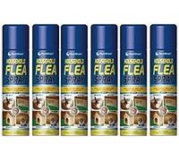 DIOXSTAR Tick & Flea Repellent Spray, Long-Lasting Protection, Portable and Lightweight, Ideal for Dogs, Cats, Household, Indoor Outdoor Use, 6pcs, 200ml