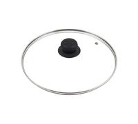 DIOXSTAR Transparent Glass Lid Cover, Heat Resistance, Ensuring Long-Lasting Performance, Ergonomic Knob, Comfortable, Sleek, Modern Design, Easy-Grip Knob, (30CM)