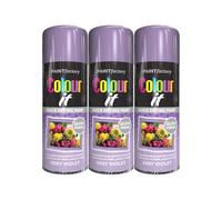 DIOXSTAR Very Violet Gloss Spray Paint, Gloss Finish, Quick Drying Paint, All Purpose Spray Paint for Metal, Wood, Plastic, Interior & Exterior Use, 400ml (3 PCS)