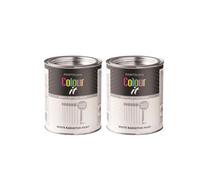 DIOXSTAR White Radiator Tin Paint, Gloss Finish, Quick Drying Paint, Suitable for Indoor and Outdoor Use on Metal, Wood, Long Lasting Protection, 300ml (2 PCS)