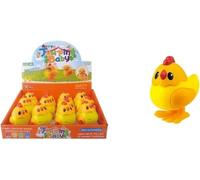 DIOXSTAR Wind Up Chicken Toys For Kids, Funny Cartoon Design, Easy To Carry, Lightweight And Compact Design, Fine Motor Skills And Hand-Eye Coordination, (12 Pcs)