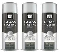 DIOXSTAR Window Glass Frosting Privacy Spray Paint, Sleek, Modern Look, Long-Lasting Effect, Aesthetic Element, Resistant To Peeling, Fading, And Scratching, (PACK OF 3)