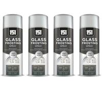 DIOXSTAR Window Glass Frosting Privacy Spray Paint, Sleek, Modern Look, Long-Lasting Effect, Aesthetic Element, Resistant To Peeling, Fading, And Scratching, (PACK OF 4)