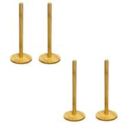 DIOXSTAR Wooden Kitchen Paper Towel Tissue Roll Holder, Sleek And Compact Design, Long-Lasting Functionality, Sleek And Compact Design, Wide Range Of Interior Styles, (4 PCS)