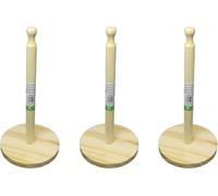 DIOXSTAR Wooden Kitchen Paper Towel Tissue Roll Holder, Sleek And Compact Design, Long-Lasting Functionality, Sleek And Compact Design, Wide Range Of Interior Styles, (3 PCS)