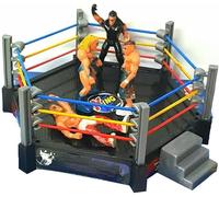 DIOXSTAR Wrestling Ring, Action Figure Compatible, Realistic Design, Encourages Creativity, Sturdy Construction, Kid's Imaginative Play