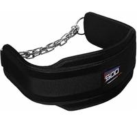 Dip Belt for Powerlifting Weightlifting Weight Belt with Heavy Duty Steel Chain Pullup Dips Gym Lifting Belt for Squat Bodybuilding, Fitness Workout Support Comfortable Neoprene