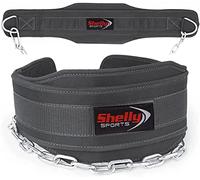 Dip Belt Weight Lifting Chain for Body Building, Pull Ups, Gym Training, Powerlifting Workout - 6" Padded Neoprene, 30" Adjustable Steel Chain, Back Support for Men and Women