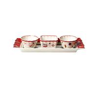 Dip Bowl Set - Villeroy & Boch 4-Piece Porcelain Dip Set Gift Boxed