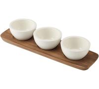 Villeroy & Boch Artesano Original Tray for Dip Bowls, Wood, Brown
